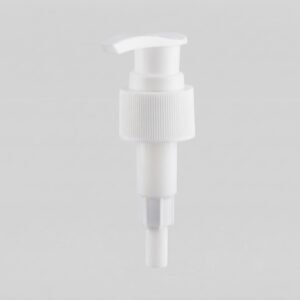White plastic lotion pump 2.0cc dosage for soap bottle